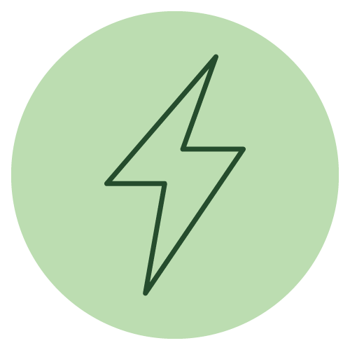 Energy boost icon on the Pekoe tea homepage