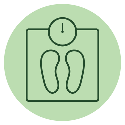 Weight management icon on the Pekoe tea homepage